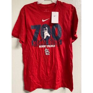 NWOT Nike Albert Pujols Cardinals “700 Home Runs” T-Shirt-size S